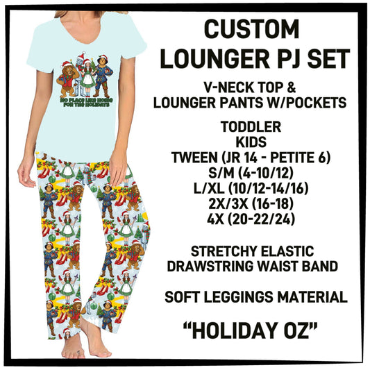 LN3S - Holiday Oz PJ Lounger Set - Preorder ETA: Early Dec