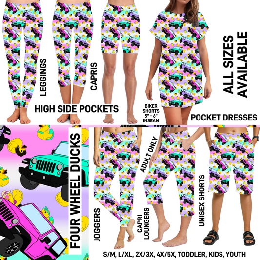 285BT - Four Wheel Ducks - Preorder Closing 3/8 ETA: Early May