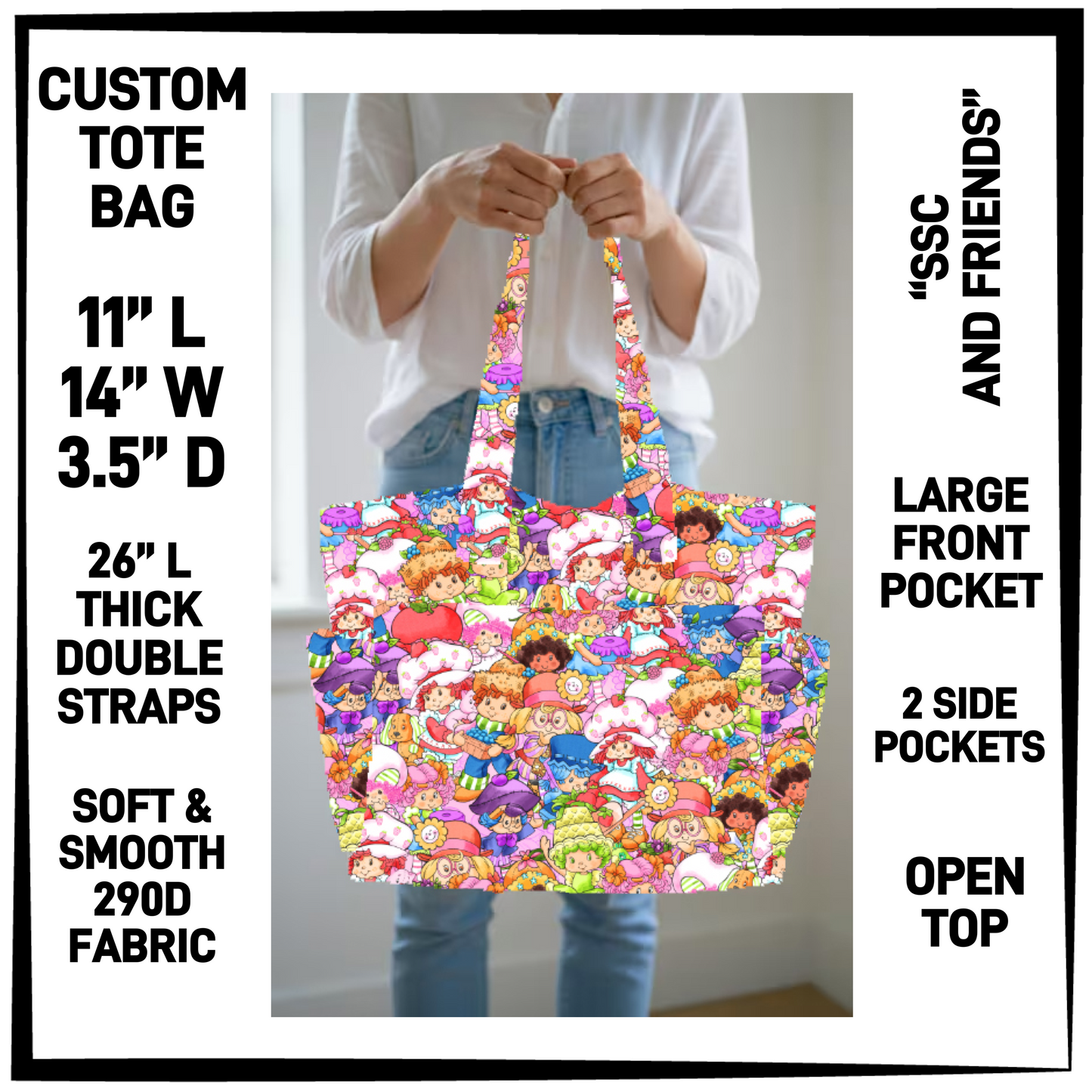 N2TB - SSC and Friends Custom Tote Bag - Preorder Closing 7/22 ETA: Late Sept