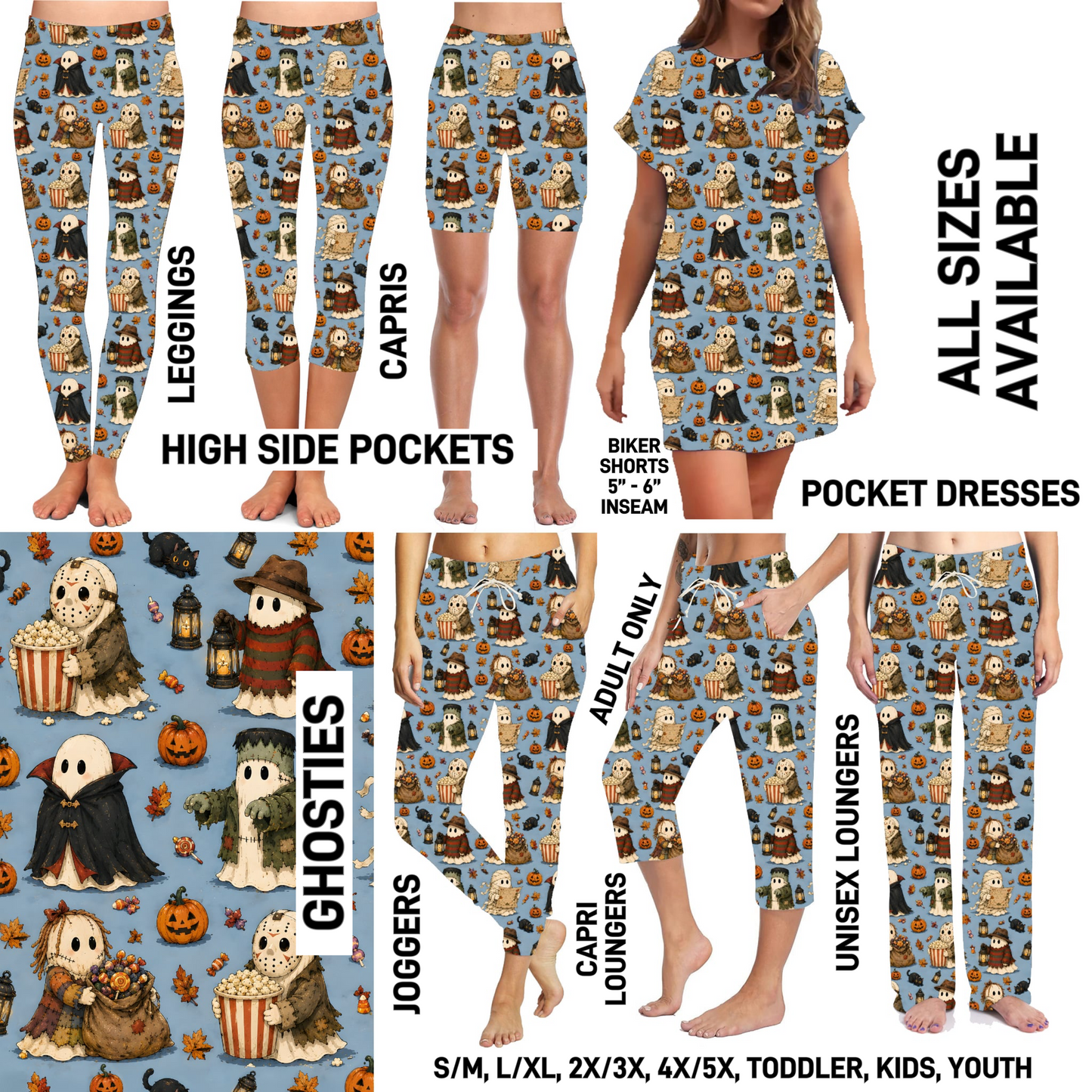 297BT - Ghosties - Preorder Closing 7/26 ETA: Late Sept