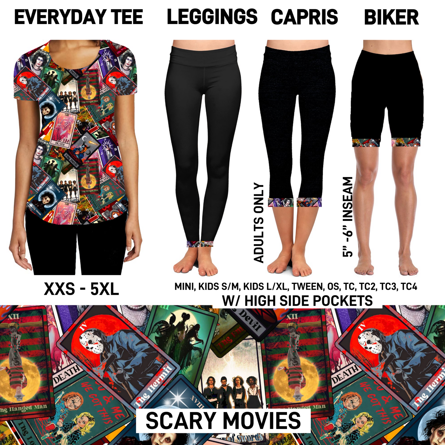 E1VD - Scary Movies - Preorder Closing 7/29 ETA: Late Sept