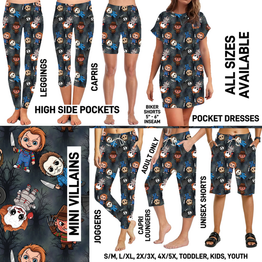 288BT - Mini Villains - Preorder Closing 3/29 ETA: Late May