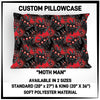 PW15 - Moth Man Pillowcase - Preorder ETA: Late May