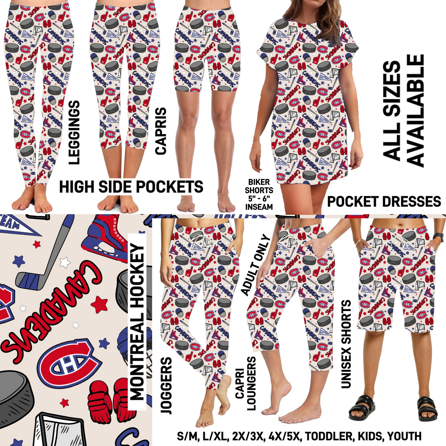 HB7H - Montreal Hockey - Preorder Closing 8/9 ETA: Early Oct