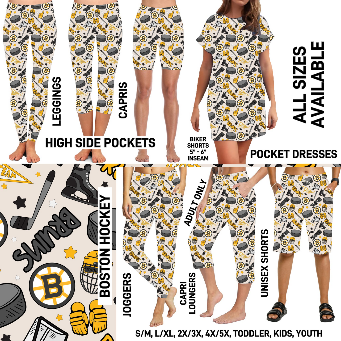 HB7H - Boston Hockey - Preorder Closing 8/9 ETA: Early Oct