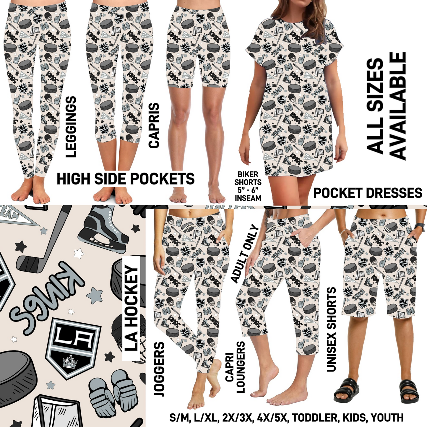 HB7H - LA Hockey - Preorder Closing 8/9 ETA: Early Oct