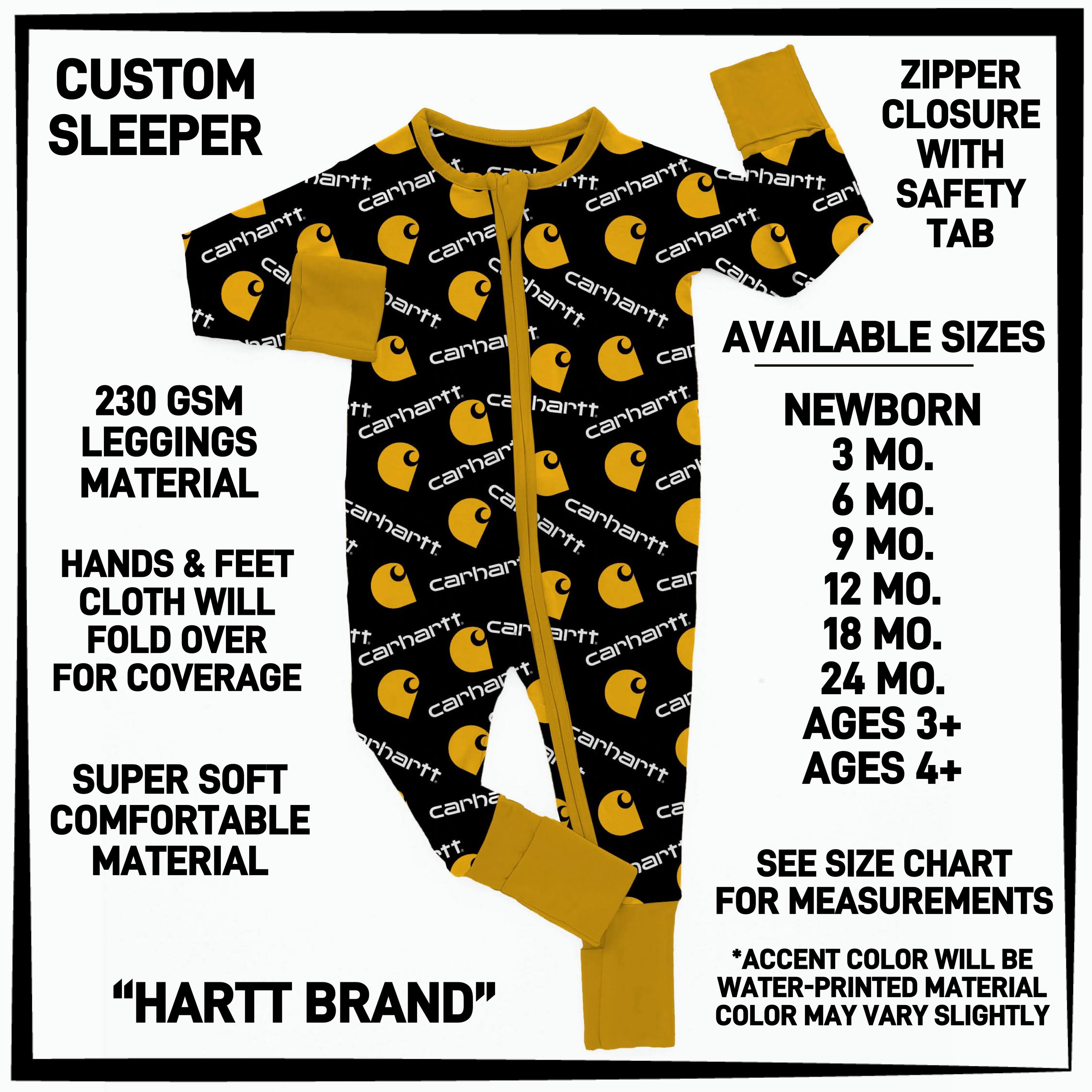 B3SP - Hartt Brand Baby Sleeper - Preorder ETA: Late May