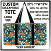 CP2T - Deer Garden Collapsible Tote - Preorder ETA: Late May