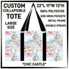 CP2T - Chic Castle Collapsible Tote - Preorder ETA: Late May