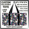 CP2T - Puppy Spots Garden Collapsible Tote - Preorder ETA: Late May