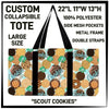 CP2T - Scout Cookies Collapsible Tote - Preorder ETA: Late May