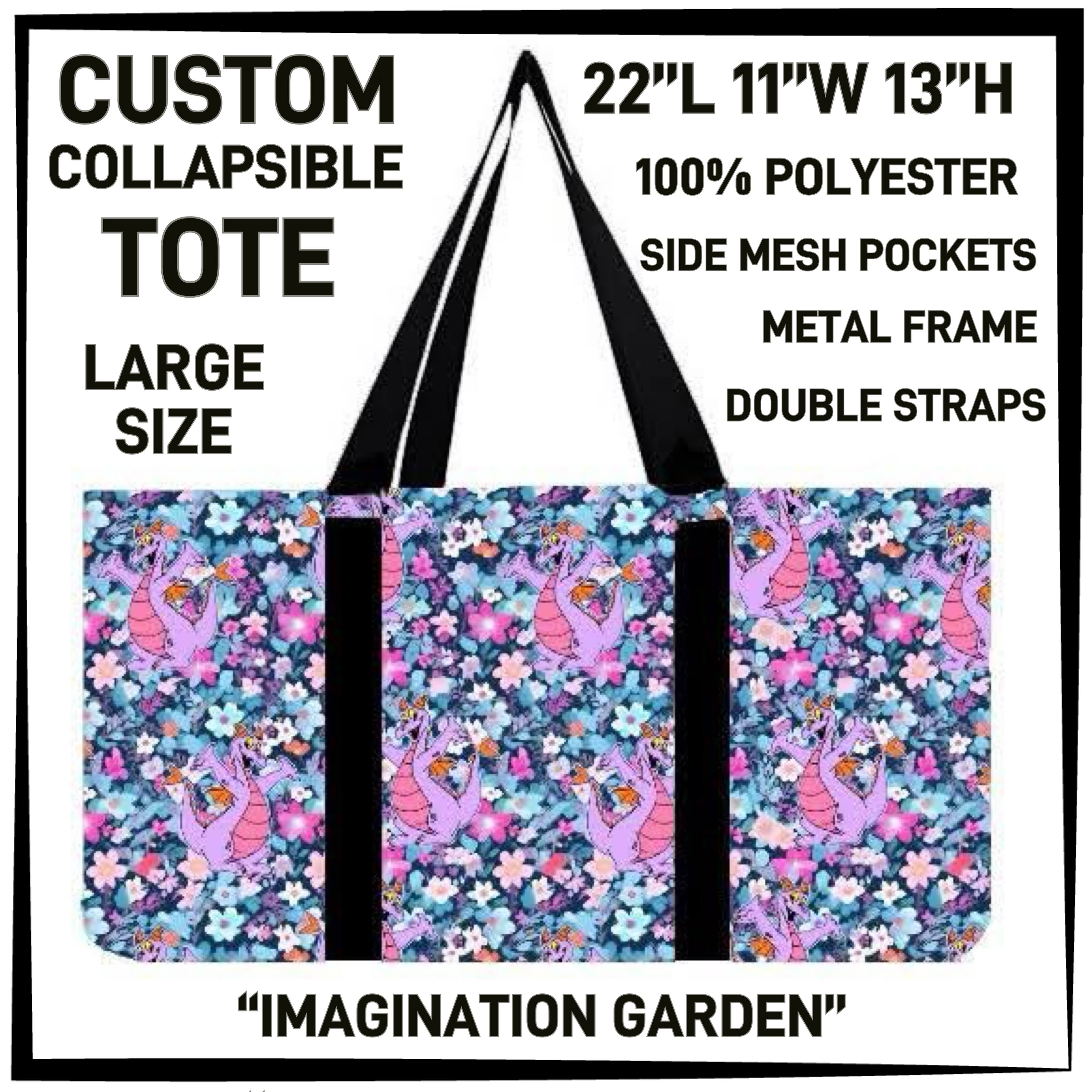 CP2T - Imagination Garden Collapsible Tote - Preorder ETA: Late May