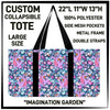 CP2T - Imagination Garden Collapsible Tote - Preorder ETA: Late May