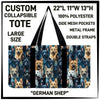 CP2T - German Shep Collapsible Tote - Preorder ETA: Late May