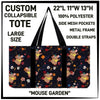 CP2T - Mouse Garden Collapsible Tote - Preorder ETA: Late May