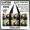 CP2T - Moose Scene Collapsible Tote - Preorder ETA: Late May