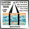 CP2T - Beach Waves Collapsible Tote - Preorder ETA: Late May