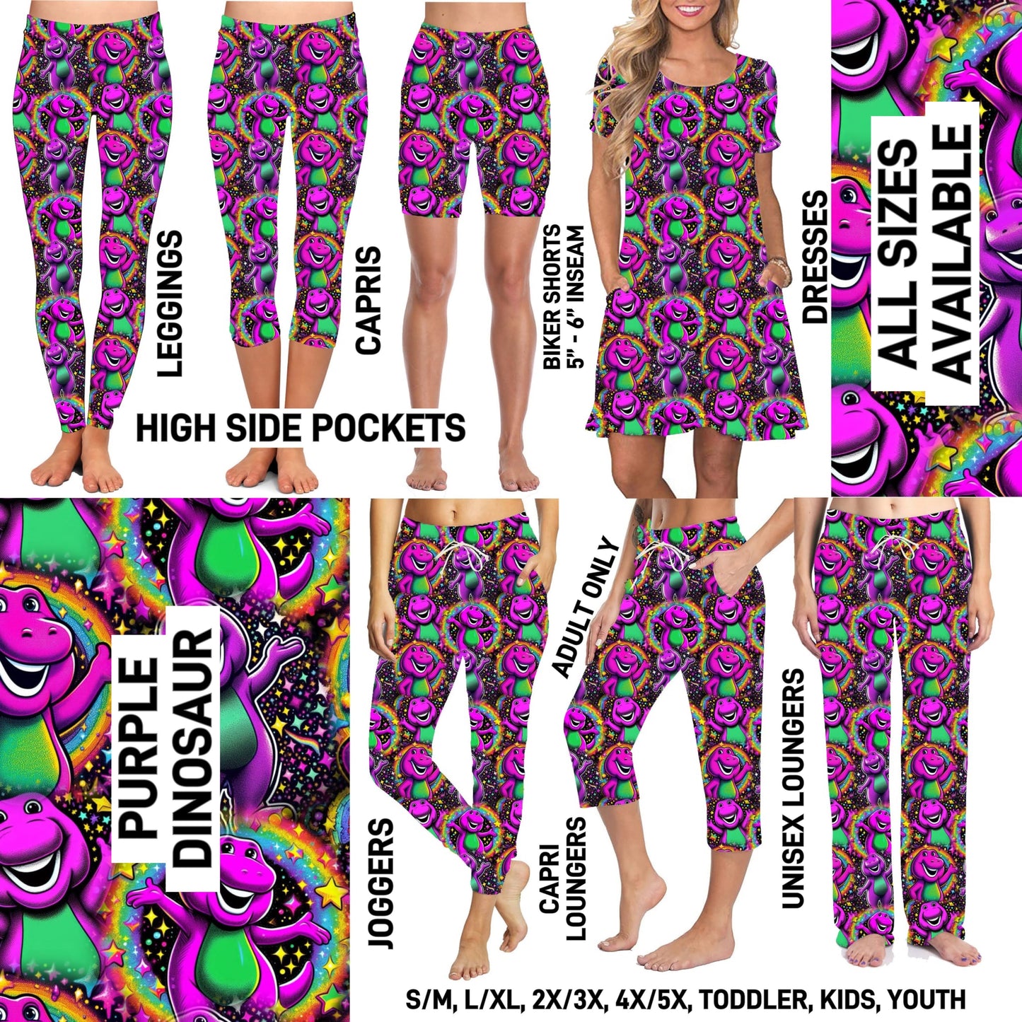 272BT - Purple Dinosaur - Preorder ETA: Late-Jan