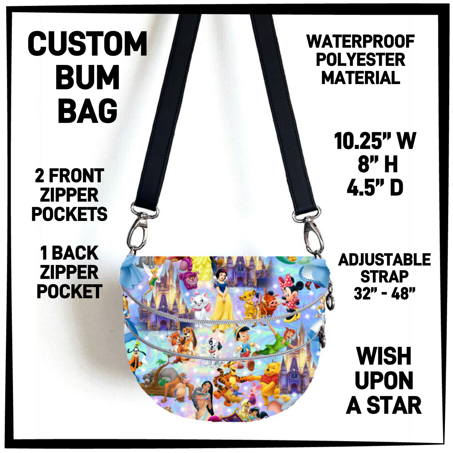 B1BM - Wish Upon A Star Bum Bag - Preorder Closing 8/19 ETA: Mid-Oct