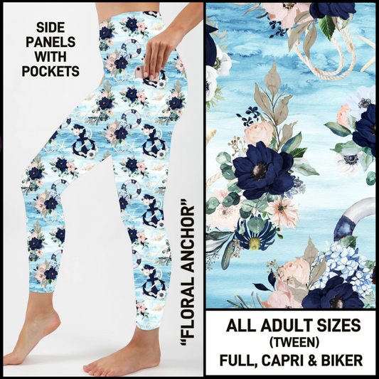S3PL - Floral Anchor with Side Panel Pockets - Preorder Closing 4/16 ETA: Mid-June