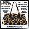 D2FF - Sunflower Scene Duffel Bag - Preorder ETA: Early June