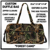 D2FF - Forest Camo Duffel Bag - Preorder ETA: Early June