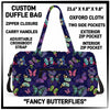 D2FF - Fancy Butterflies Duffel Bag - Preorder ETA: Early June