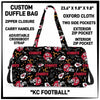 D2FF - KC Football Duffel Bag - Preorder ETA: Early June