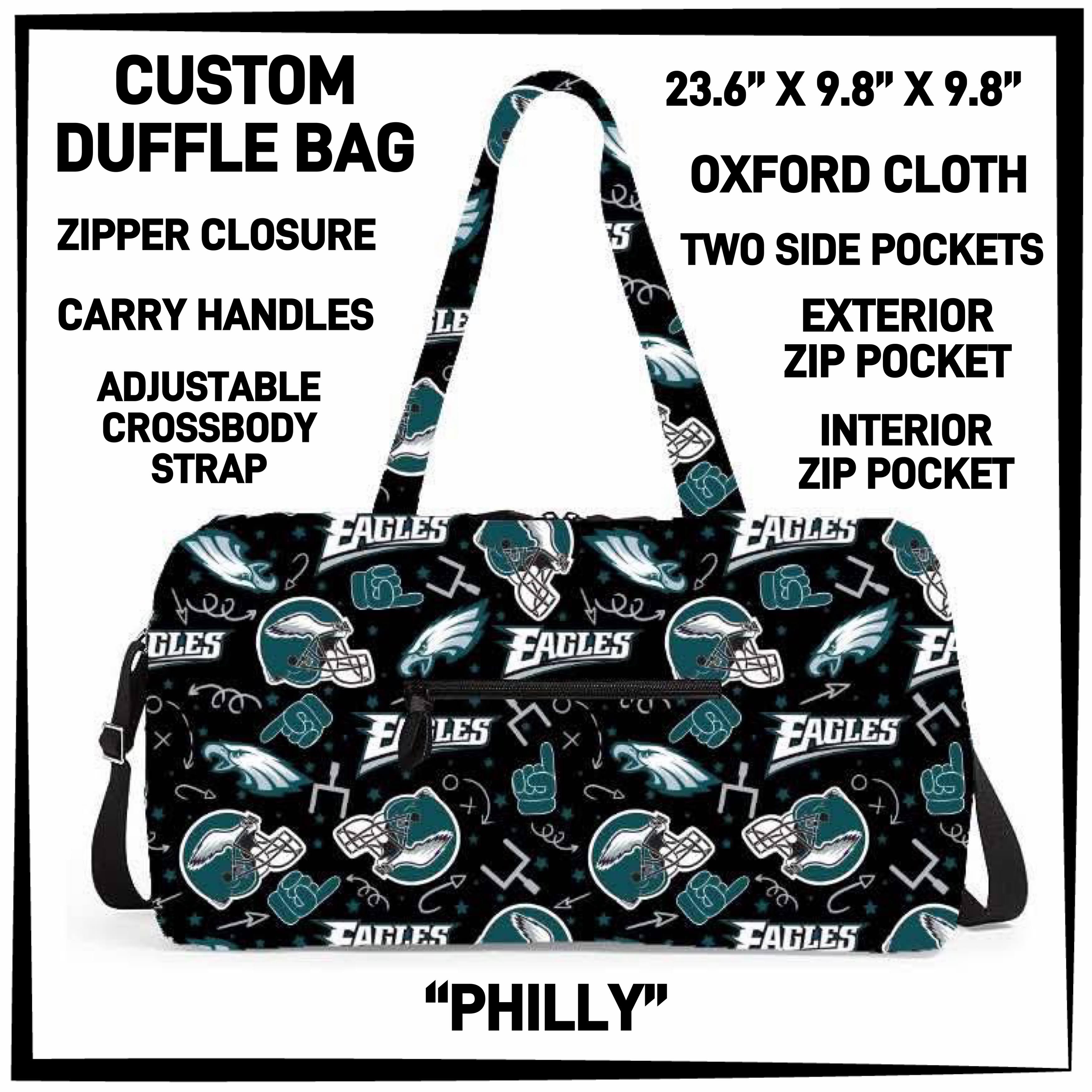 D2FF - Philly Duffel Bag - Preorder ETA: Early June