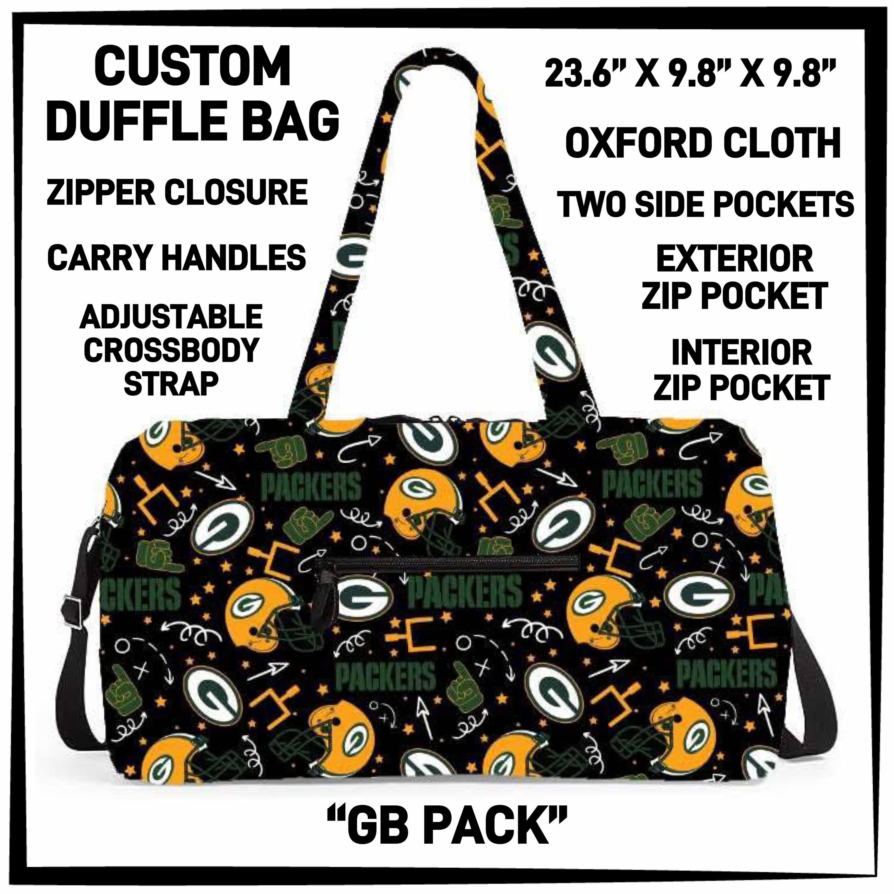 D2FF - GB Pack Duffel Bag - Preorder ETA: Early June