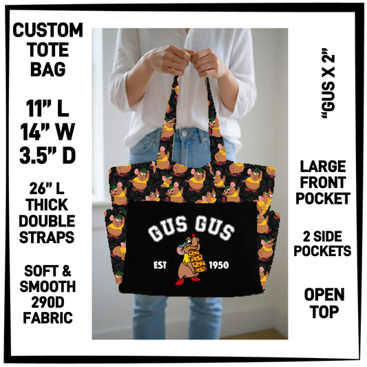 CT8B - Gus X 2 Custom Tote Bag - Preorder Closing 4/23 ETA: Late June