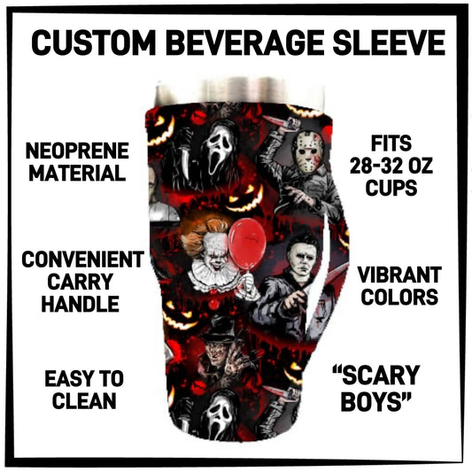 RTS - Scary Boys 28-32oz Beverage Sleeves