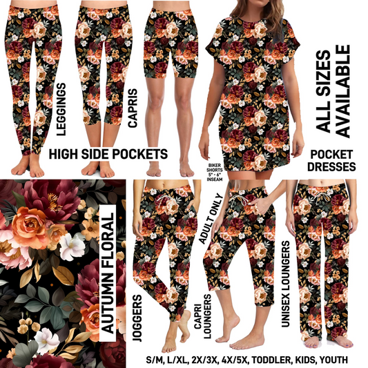 AU1M - Autumn Floral - Preorder Closing 9/2 ETA: Late Oct