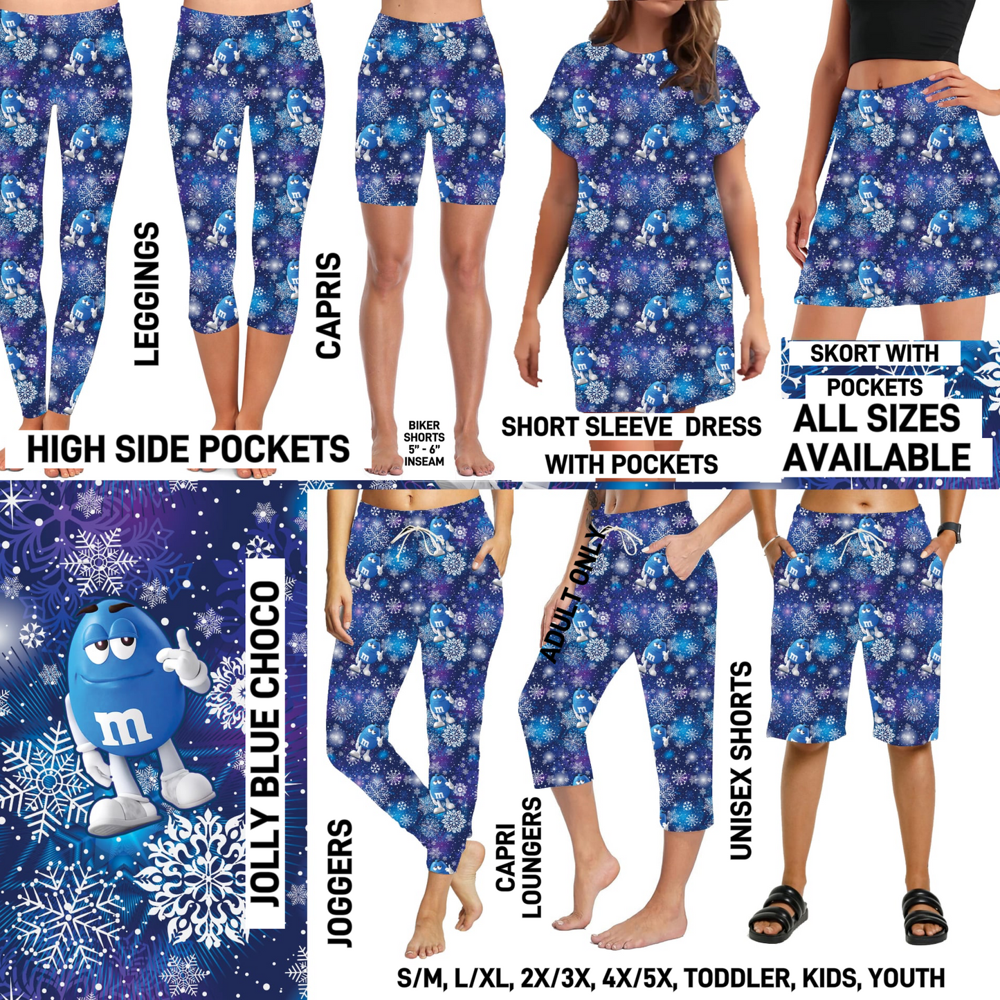 298BT - Jolly Blue Choco - Preorder Closing 9/6 ETA: Early Nov