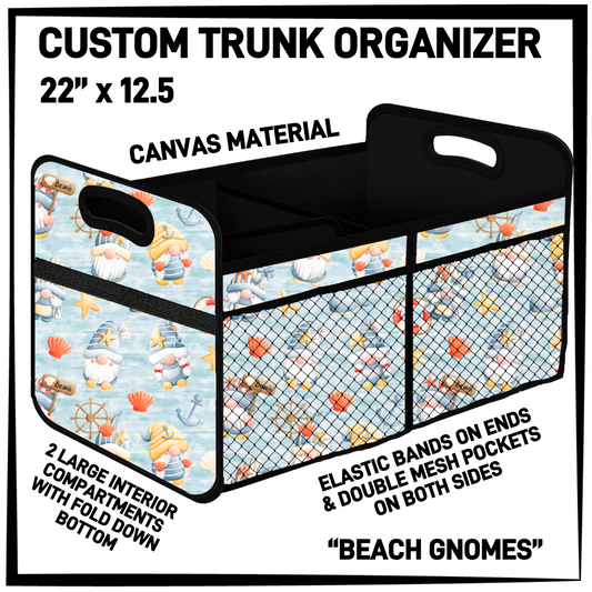 TR9O - Beach Gnomes Trunk Organizer - Preorder Closing 5/5 ETA: Early July