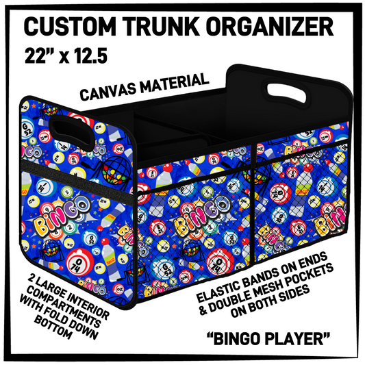TR9O - Bingo Player Trunk Organizer - Preorder Closing 5/5 ETA: Early July