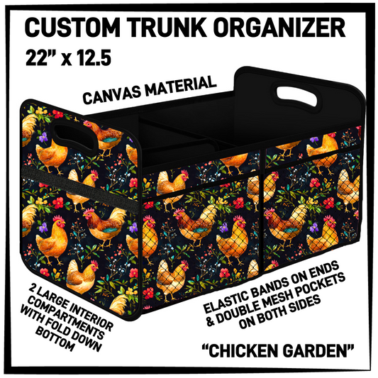 TR9O - Chicken Garden Trunk Organizer - Preorder Closing 5/5 ETA: Early July