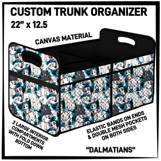 TR9O - Dalmatians Trunk Organizer - Preorder Closing 5/5 ETA: Early July