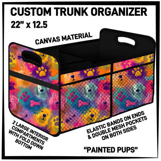 TR9O - Painted Pups Trunk Organizer - Preorder Closing 5/5 ETA: Early July