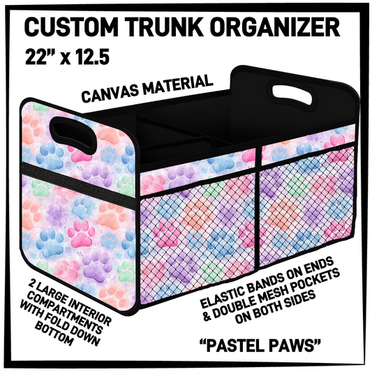 TR9O - Pastel Paws Trunk Organizer - Preorder Closing 5/5 ETA: Early July