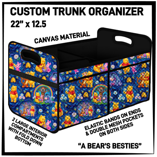 TR9O - A Bear's Besties Trunk Organizer - Preorder Closing 5/5 ETA: Early July
