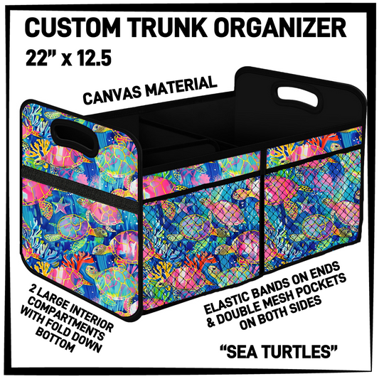 TR9O - Sea Turtles Trunk Organizer - Preorder Closing 5/5 ETA: Early July