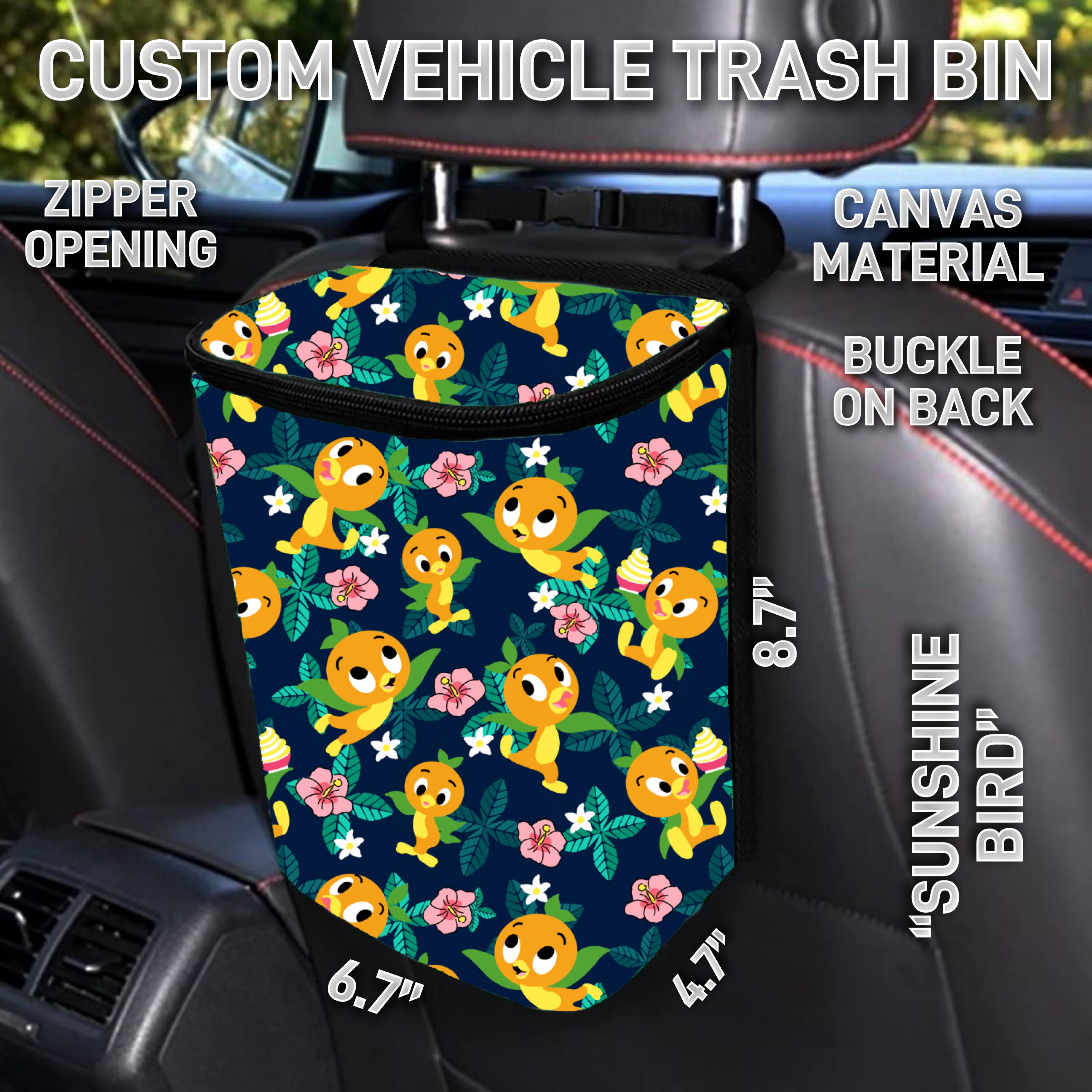 VT2B - Sunshine Bird Car Trash Bins - Preorder ETA: Early Feb