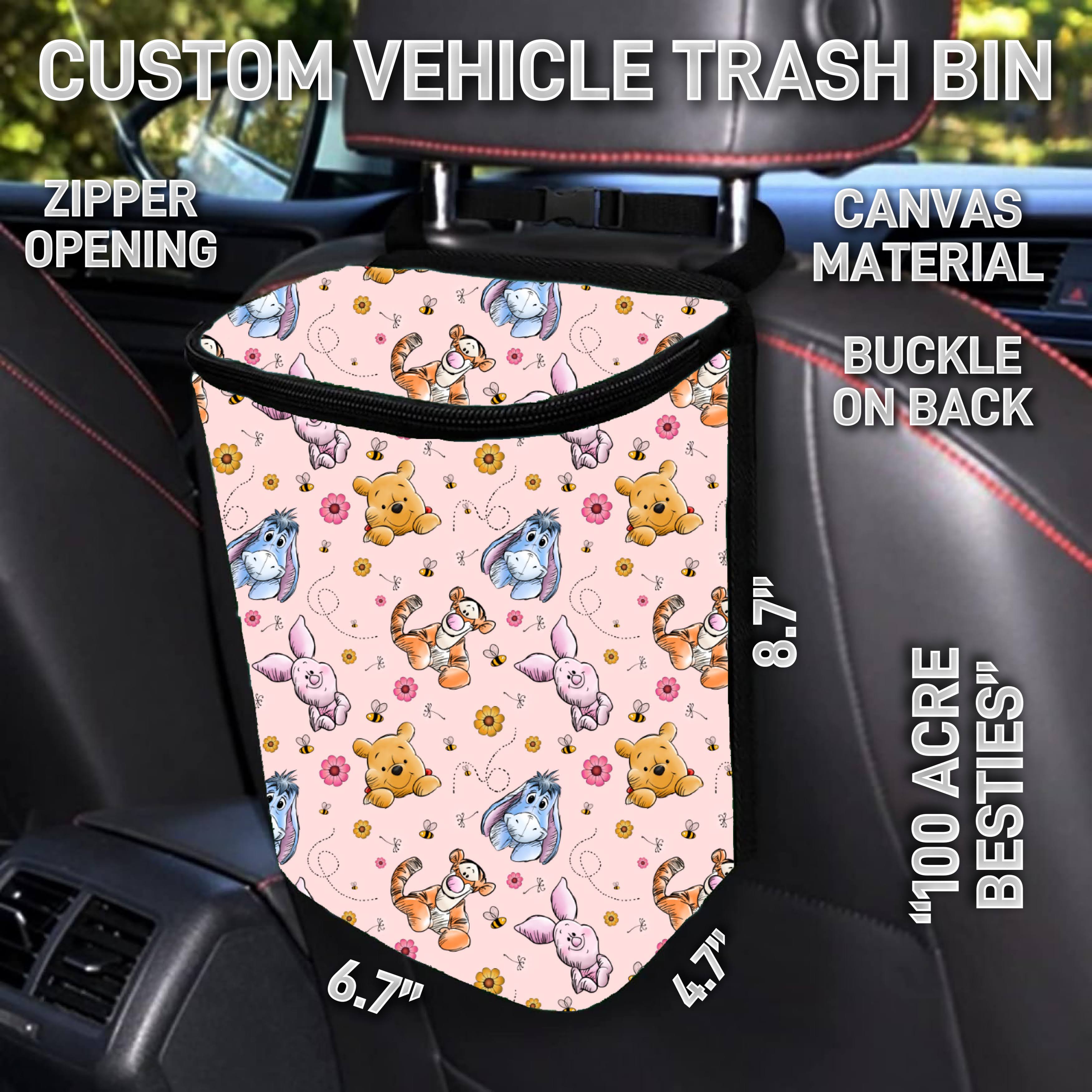 VT2B - 100 Acre Besties Car Trash Bins - Preorder ETA: Early Feb