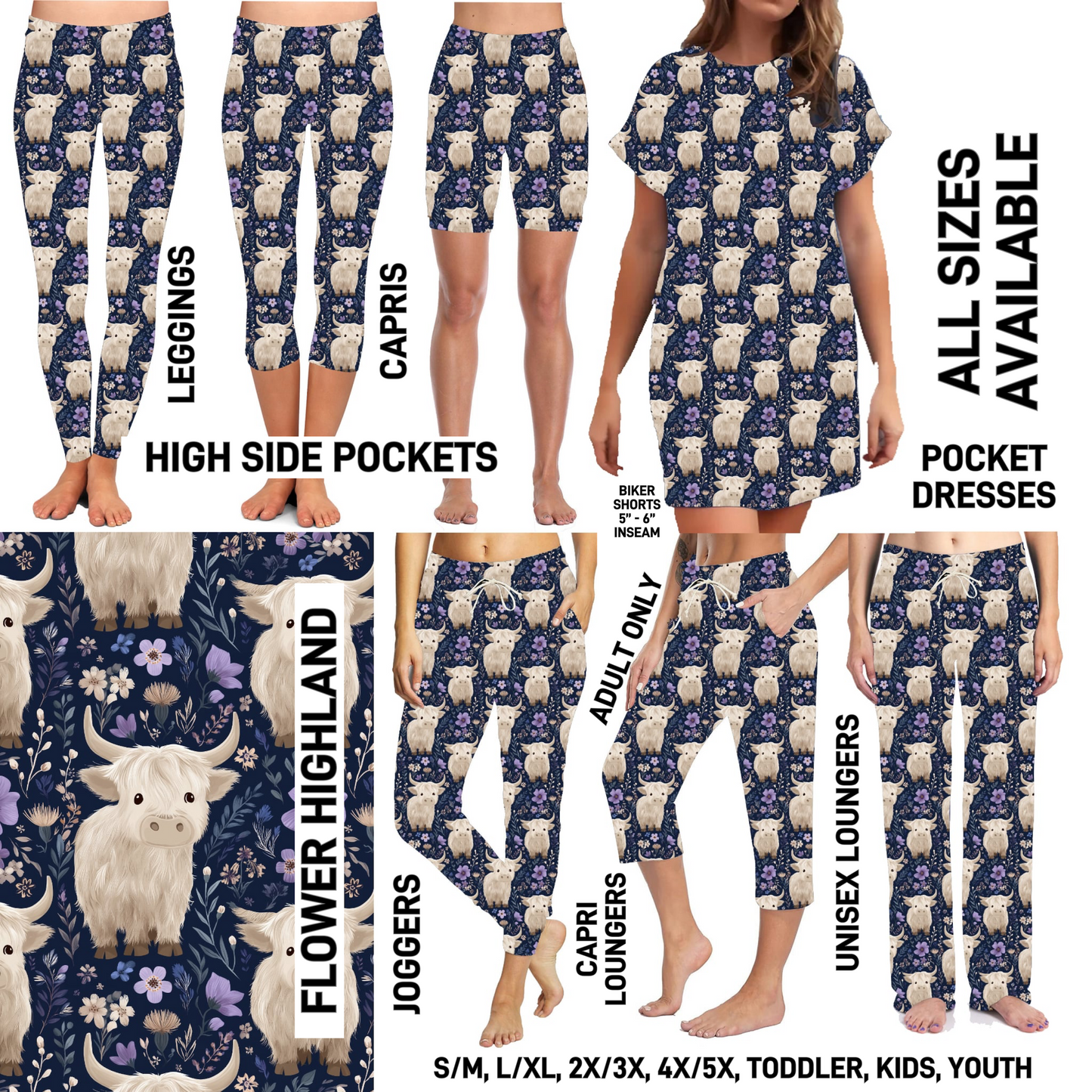 WW26 - Flower Highland - Preorder Closing 9/13 ETA: Mid-Dec