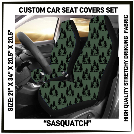 4CAR - Sasquatch Car Seat Covers Set of 2 - Preorder Closing 5/12 ETA: Mid-July