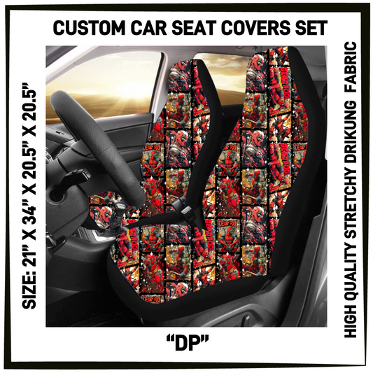 4CAR - DP Car Seat Covers Set of 2 - Preorder Closing 5/12 ETA: Mid-July