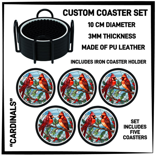 RTS - Cardinals Coaster Set
