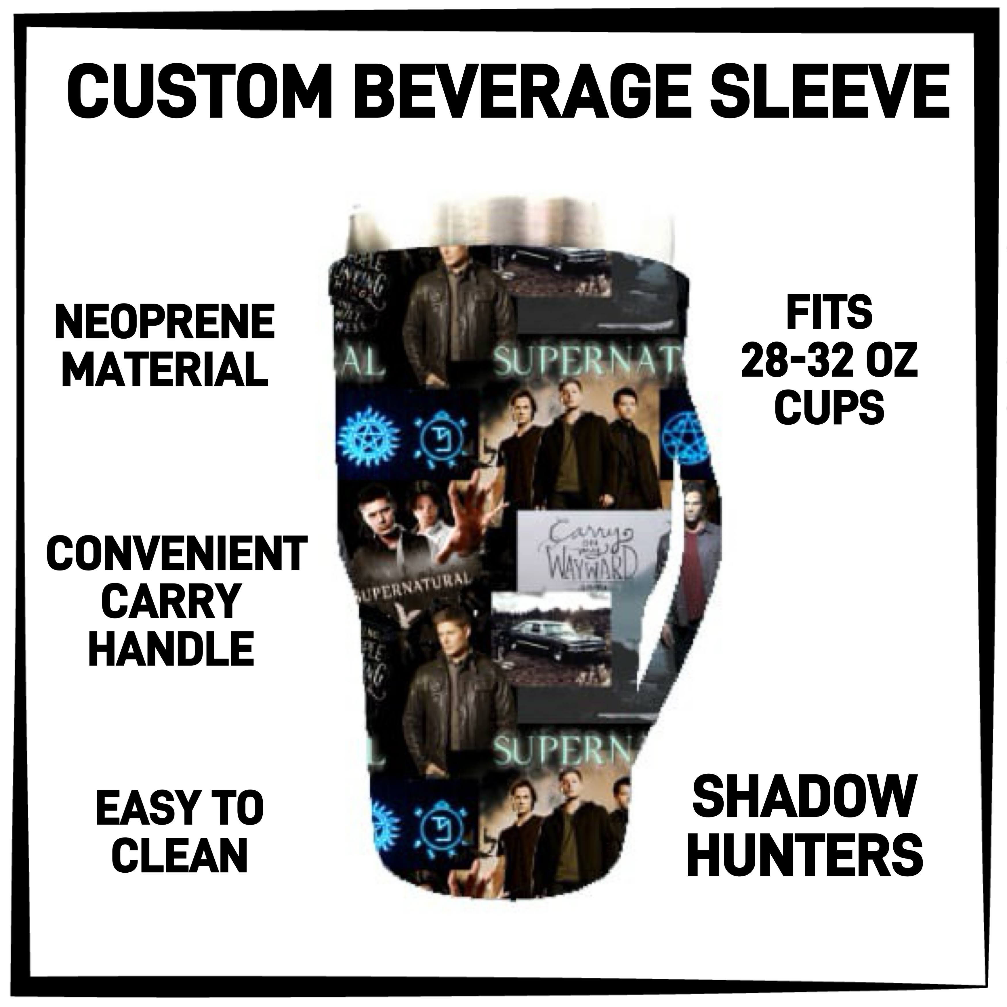 RTS - Shadow Hunters 28-32oz Beverage Sleeves