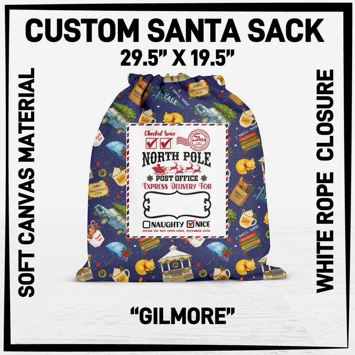 SNCS - Gilmore Santa Sack - Preorder Closing 9/17 ETA: Mid-Dec
